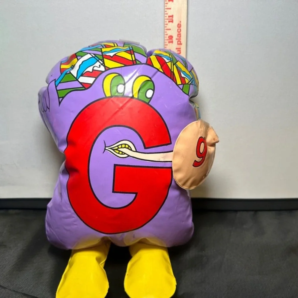 Vintage 1971 The Letter People Inflatable Mr.G Giggling‎ Arista Corp Alphabet
